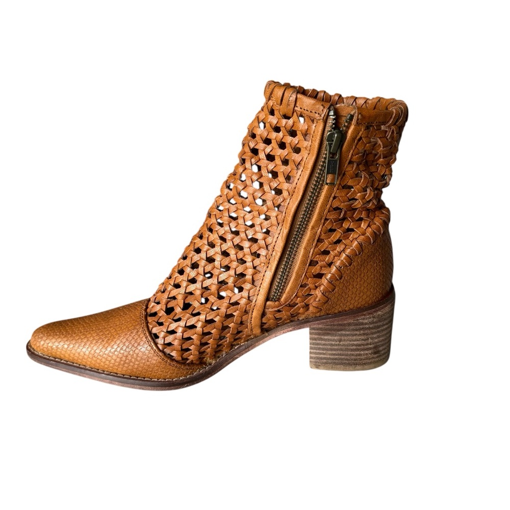 Free People In The Loop Woven Leather Boots - Picture 6 of 13